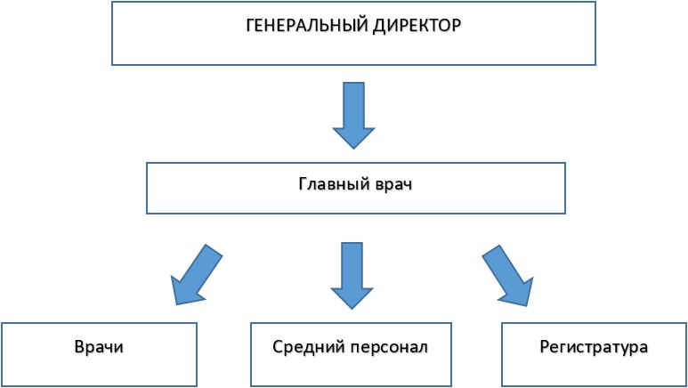 Структура медицинского центра